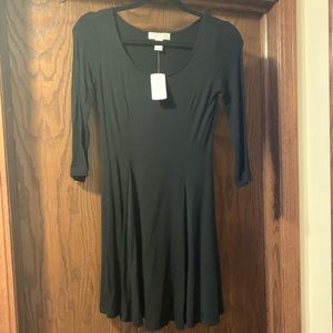 NWT Forever21 Black Skater Dress